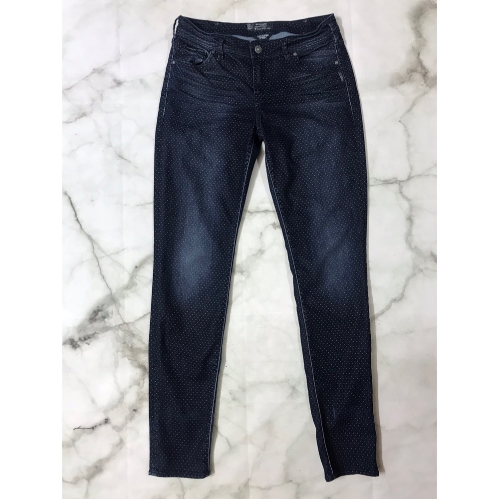 Silver Suki Super Skinny Polka Dot Jeans